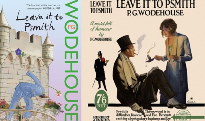 Leave it to Psmith dustjacket collage